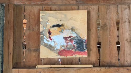 Ün purtret da l’artist Joachim Florineth da Ftan (fotografia: Joachim Florineth)