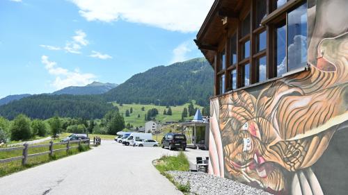 Das Areal Sper l'En in Samedan soll überbaut werden. Foto: Reto Stifel