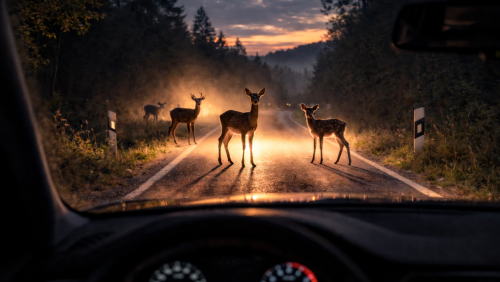 Insbesondere am Morgen bei höherem Berufsverkehrsaufkommen ist auf den Strassen mehr Vorsicht geboten. Symbolfoto: Sust