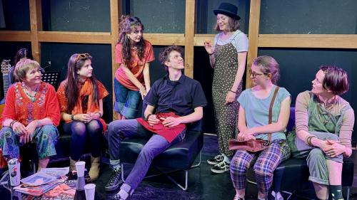 Impressionen von der Probe. Foto: Fadrina Hofmann