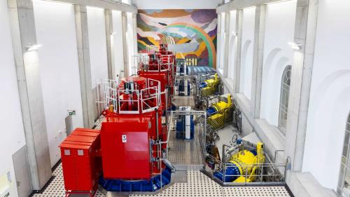 Das Kraftwerk Robbia war nach der Gesamterneuerung einer der Haupttreiber der gestiegenen Stromproduktion der Repower. Foto: Repower