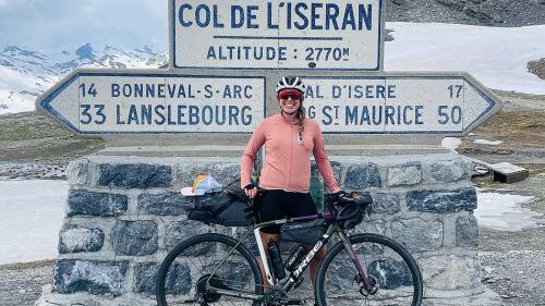 Nicole Hänz an einer der vielen Verzweigungen. Foto: Nicole Hänz