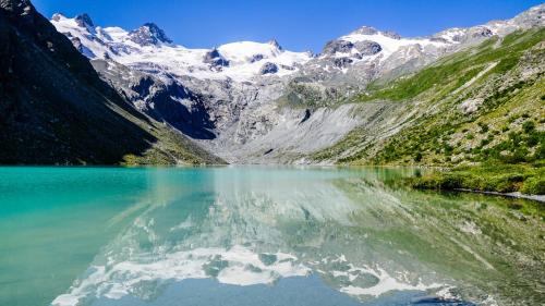 Der Lej da Vadret in der Val Roseg und auf Gemeindegebiet von Samedan wird ein Naturjuwel bleiben. 	Foto: Jon Duschletta