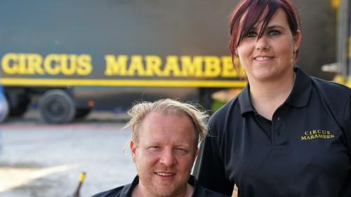 Marco e Ramona Berger sun ils iniziants dal Circus Maramber (fotografia: Circus Maramber).