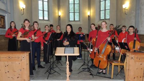 L’ensemble «ConFuoco» gioda l’applaus merità (fotografia: Benedict Stecher).