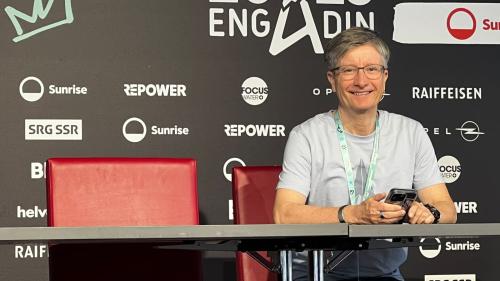 Roberto Rivola im Einsatz für die FIS Freestyle WM. Foto: z.Vfg.