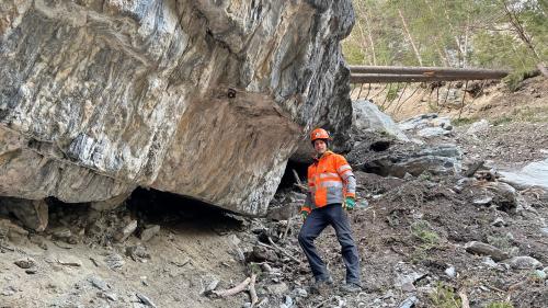 Rafael da Silva bei der Arbeit. Foto: z.Vfg.