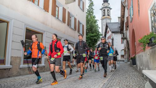 Der Engadin Ultra Trail feierte am Wochenende eine erfolgreiche Premiere. Foto: z. Vfg.