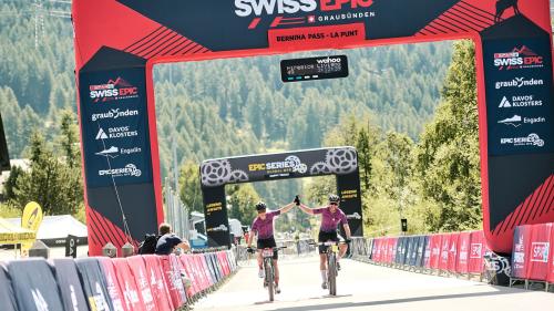 Das Teamzeitfahren wurde in umgekehrter Reihenfolge des Zwischenklassements gestartet.	
Foto: Swiss Epic/Marius Holler