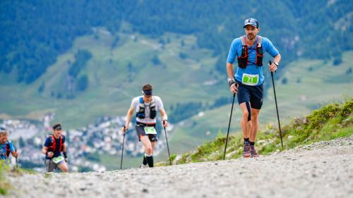 Die vier Strecken des Engadin Ultra Trail führen durch das untere Oberengadin. 		Foto: Z. Vfg