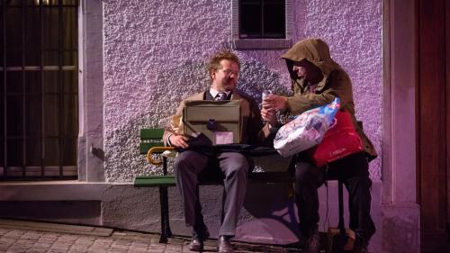 Die Aufführungen der «Trittligass-Balladen» 2017 und 2018 führten zu einem gerichtlichen Nachspiel. Christian Jott Jenny, welcher an der Aufführung beteiligt war, ist in erster Instanz freigesprochen worden. 	Foto: Henry Schulz