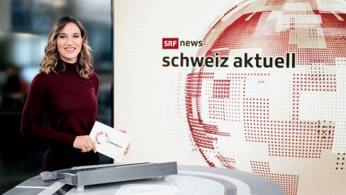 Davo set ons pro RTR es dvantada Oceana Galmarini moderatura da l’emischiun «Schweiz aktuell» pro SRF (fotografia: SRF/Oscar Alessio).