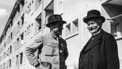 Dr. Stephan à Porta (rechts) war der Gründer der à Porta-Stiftung. Foto: zvg