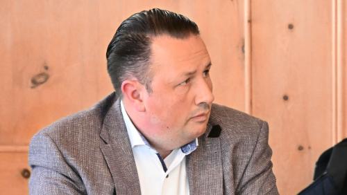 Claudio Dietrich leitete erstmals die  Sitzung der FHK. 	
Foto: Reto Stifel